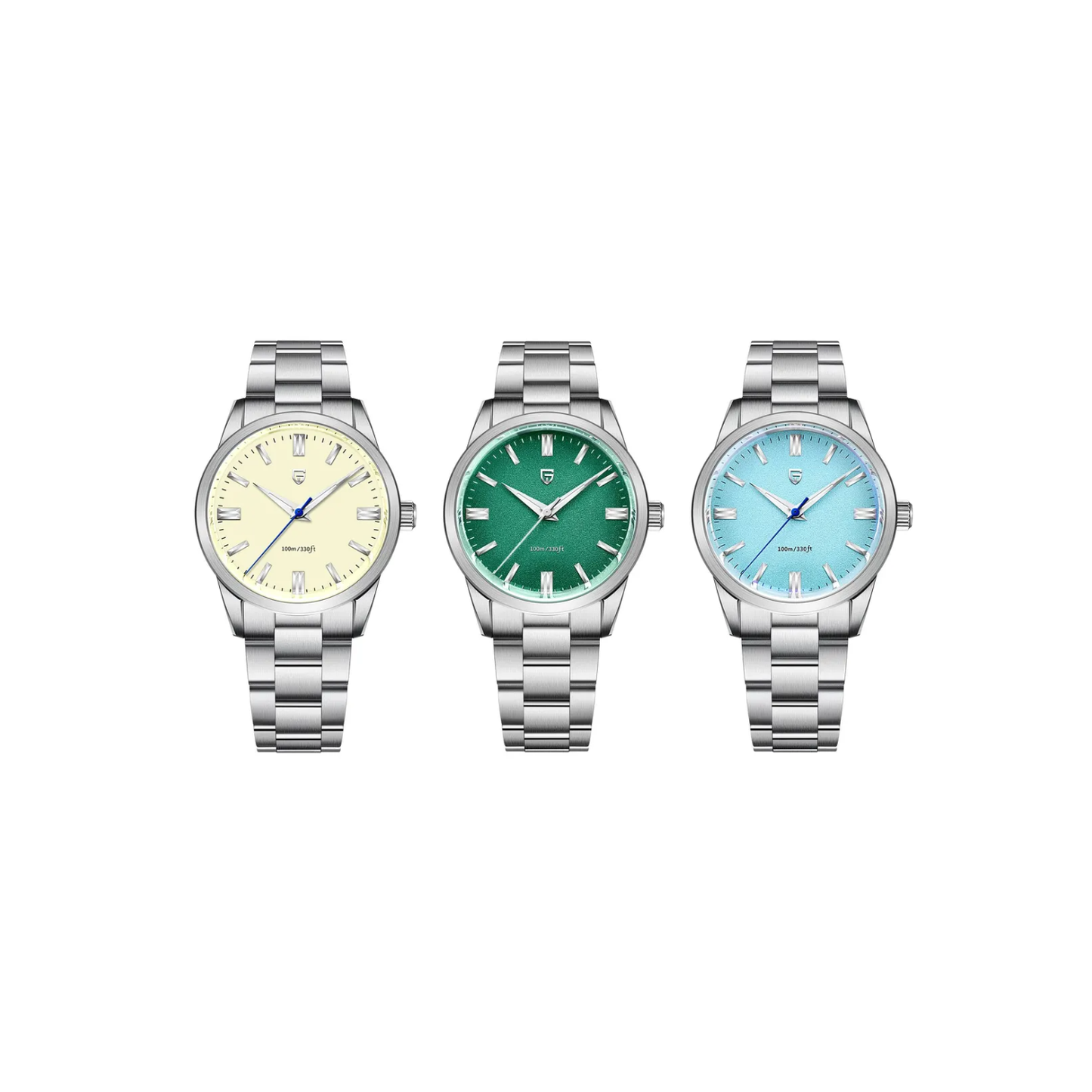 パガ-ニデザイン メンズ腕時計 SEIKO 日本製 ムーブメント VH31 ダイバーズ クォーツ ケース 付き 防水 ビジネス 仕事用 ドレスウォッチ ステンレススチール ベルト サファイアガラス PAGANI DESIGN PD-1731