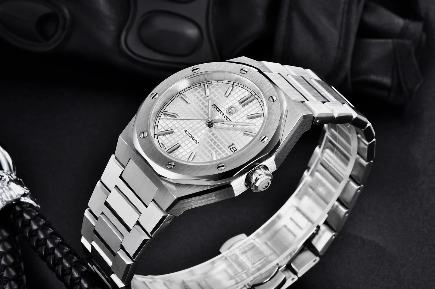 パガ-ニデザイン PD-1673 メンズ腕時計 日本製 SEIKO NH35自動巻きムーブメント ロイヤルオーク PAGANI DESIGN PD-1673