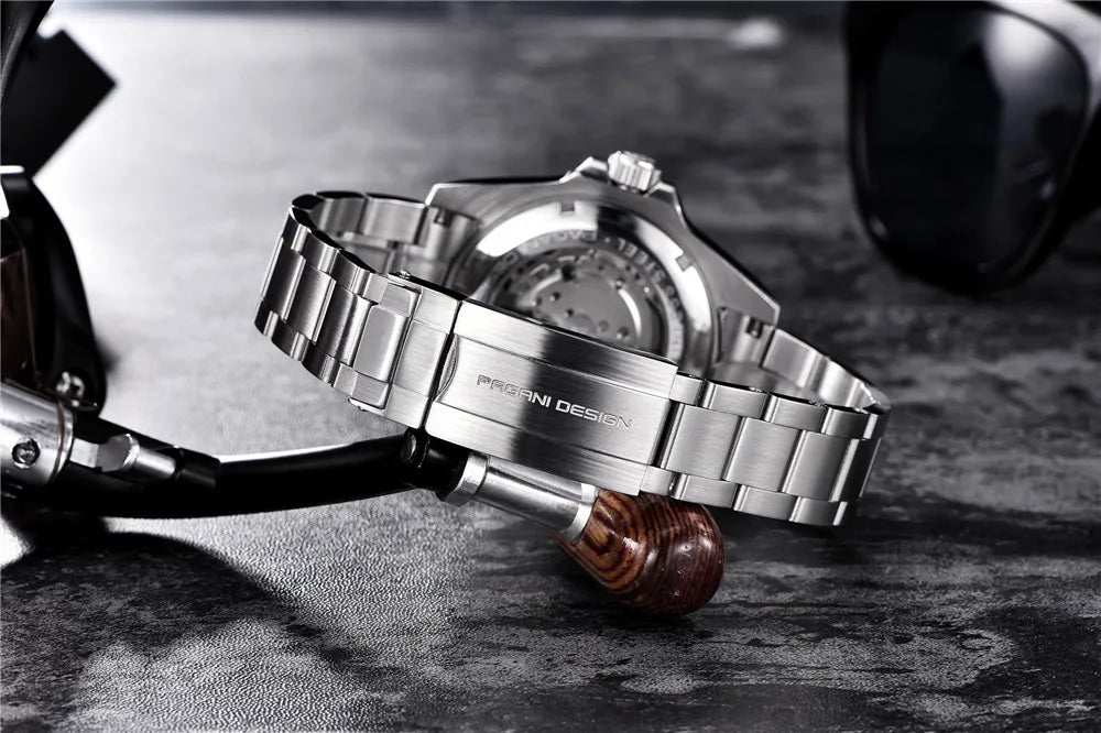 パガ-ニデザイン PD-1639 メンズ腕時計 日本製 SEIKO NH35自動巻きムーブメント サブマリーナー PAGANI DESIGN PD-1639
