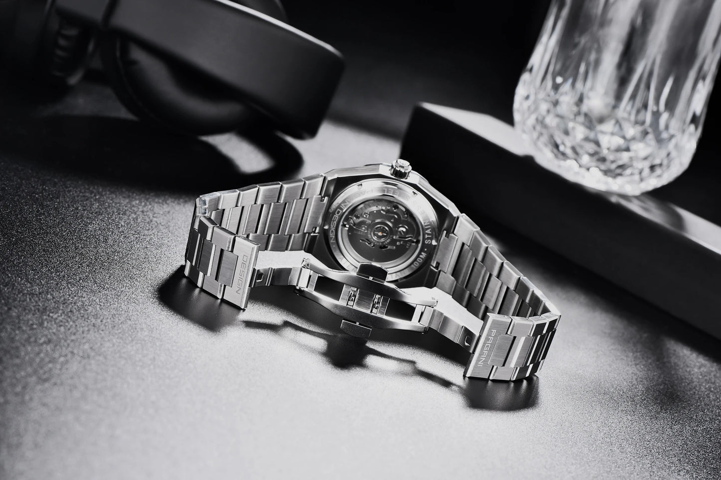 パガ-ニデザイン PD-1673 メンズ腕時計 日本製 SEIKO NH35自動巻きムーブメント ロイヤルオーク PAGANI DESIGN PD-1673