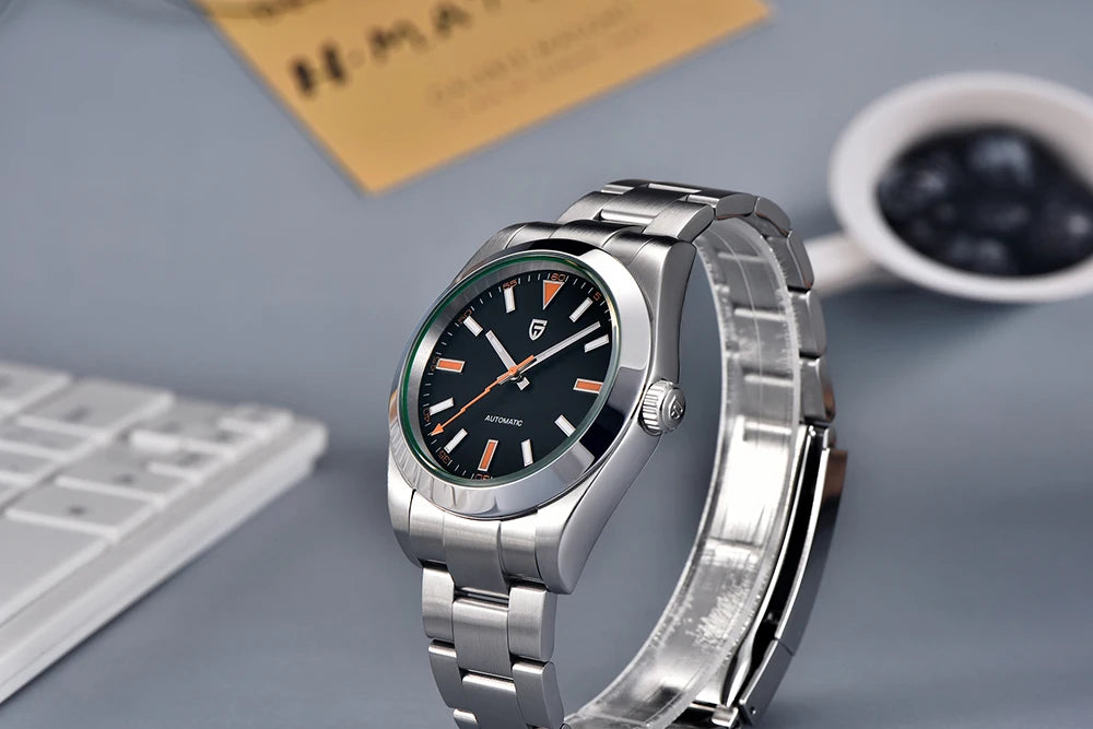 パガ-ニデザイン PD-1733 メンズ腕時計 日本製 SEIKO NH35自動巻きムーブメント ミルガウス PAGANI DESIGN PD-1733