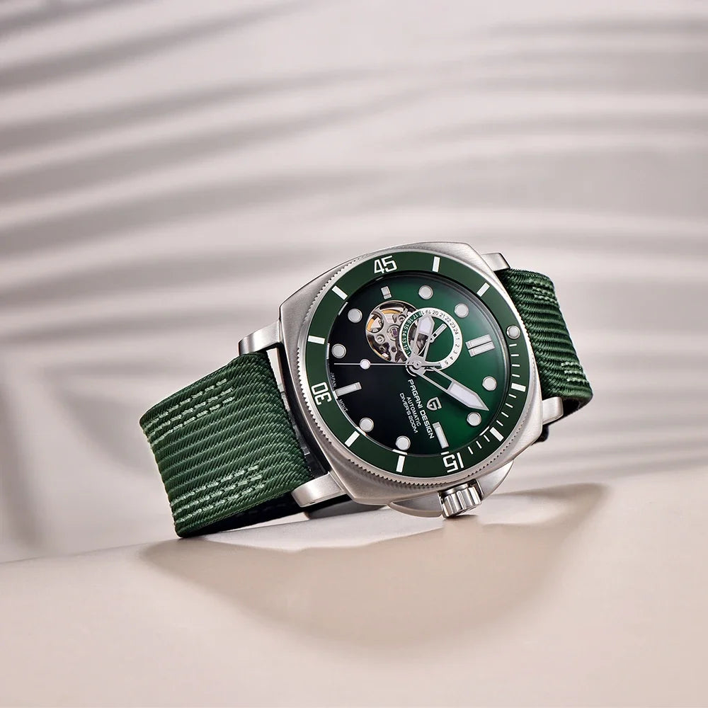パガ-ニデザイン PD-1736 メンズ腕時計 日本製 SEIKO NH35自動巻きムーブメント ミリタリー PAGANI DESIGN PD-1736