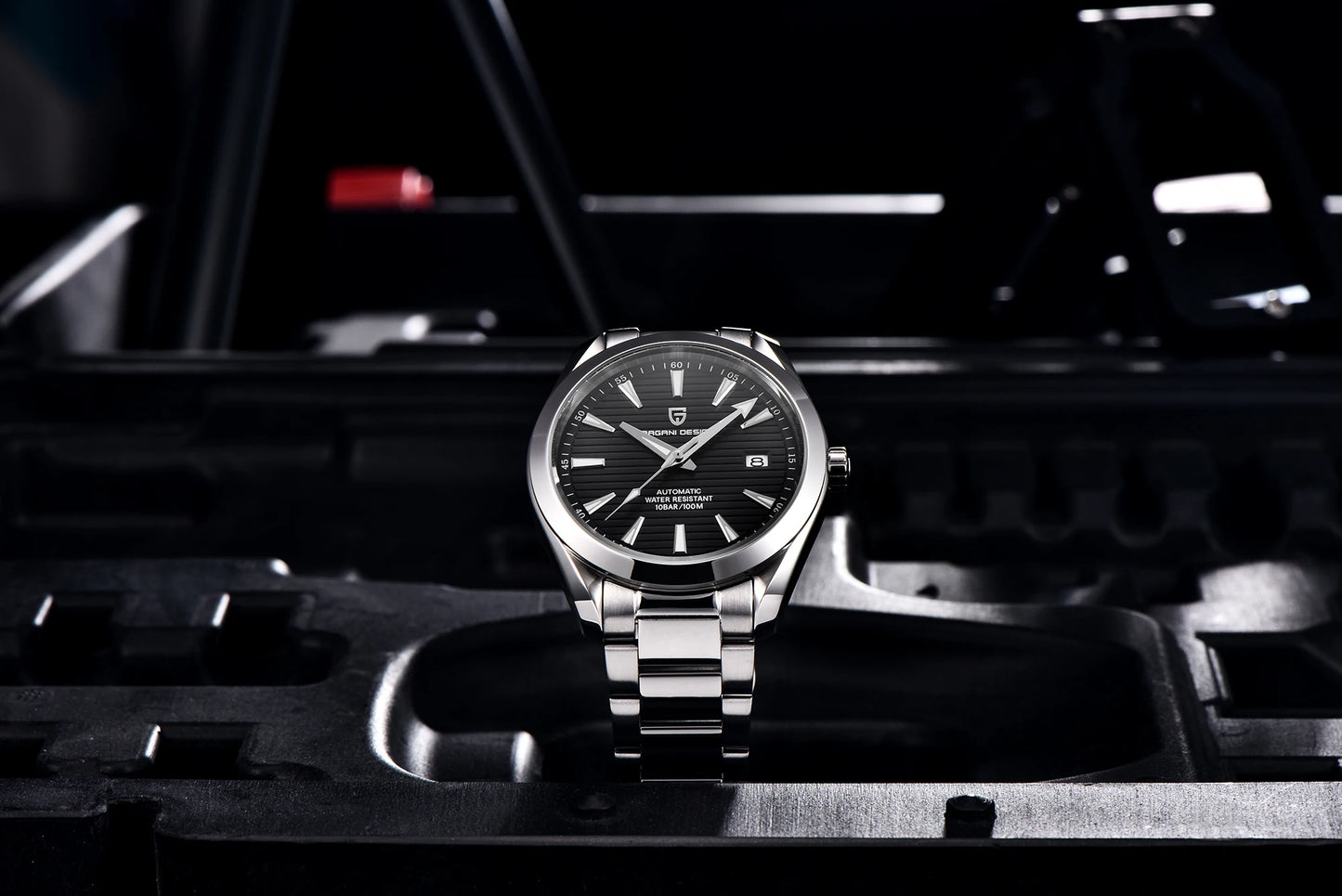 パガ-ニデザイン PD-1688 メンズ腕時計 日本製 SEIKO NH35自動巻きムーブメント アクアテラ PAGANI DESIGN PD-1688