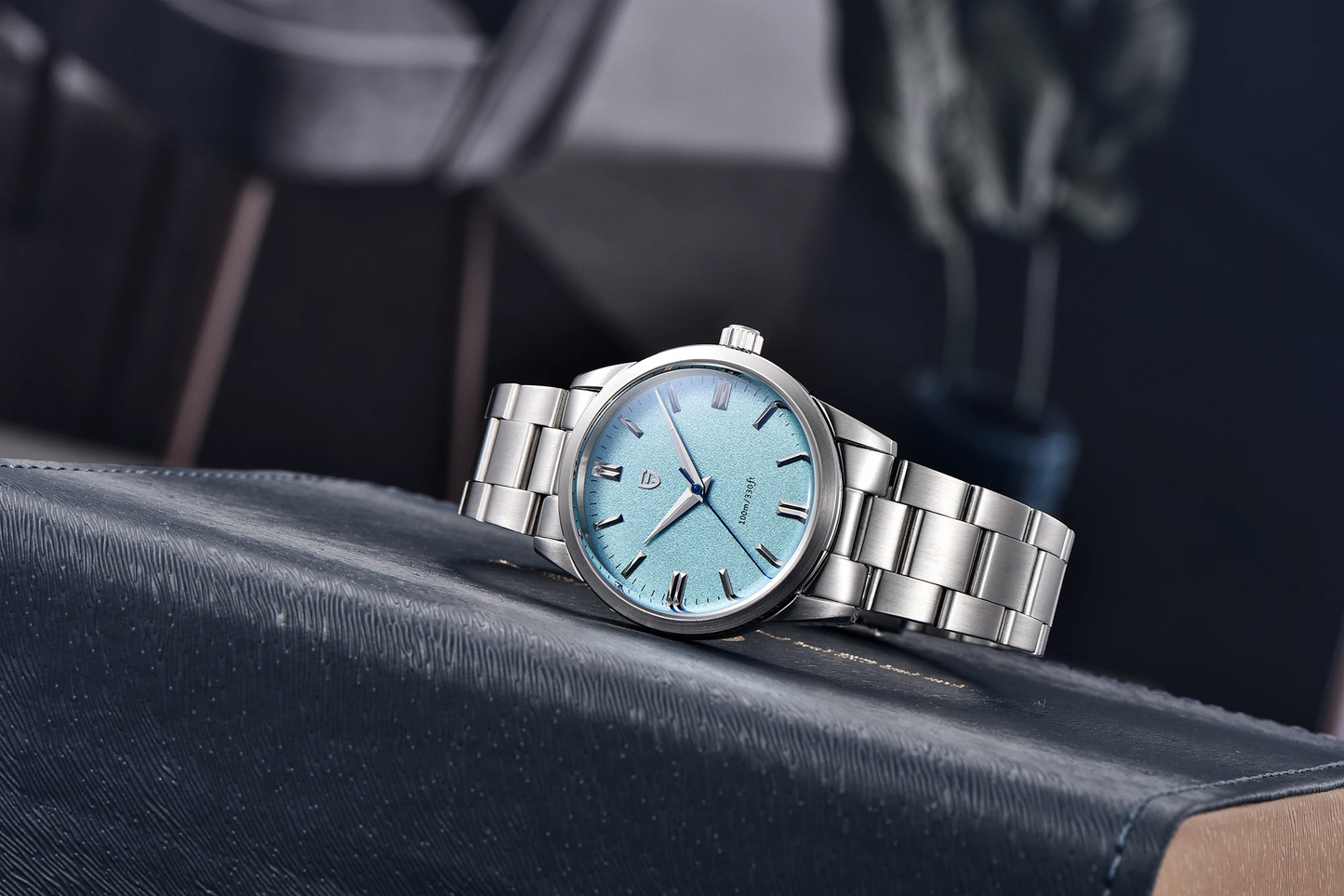 パガ-ニデザイン メンズ腕時計 SEIKO 日本製 ムーブメント VH31 ダイバーズ クォーツ ケース 付き 防水 ビジネス 仕事用 ドレスウォッチ ステンレススチール ベルト サファイアガラス PAGANI DESIGN PD-1731