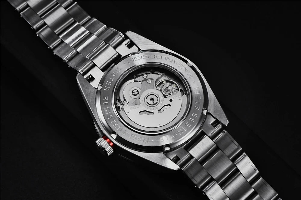 パガ-ニデザイン PD-1671 メンズ腕時計 日本製 SEIKO NH35自動巻きムーブメント ブラックベイ PAGANI DESIGN PD-1671