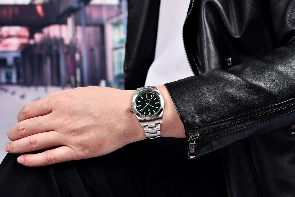 パガ-ニデザイン PD-1733 メンズ腕時計 日本製 SEIKO NH35自動巻きムーブメント ミルガウス PAGANI DESIGN PD-1733