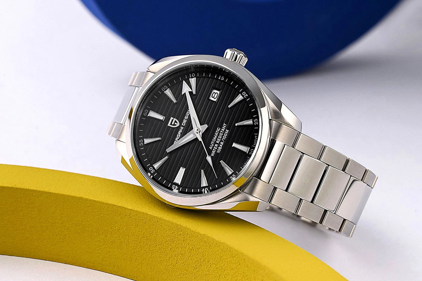 パガ-ニデザイン PD-1688 メンズ腕時計 日本製 SEIKO NH35自動巻きムーブメント アクアテラ PAGANI DESIGN PD-1688