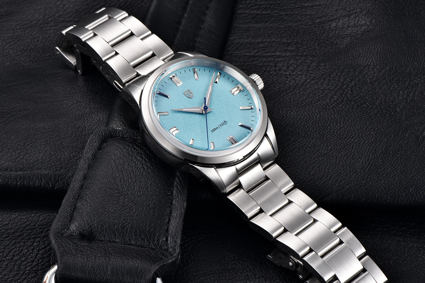 パガ-ニデザイン メンズ腕時計 SEIKO 日本製 ムーブメント VH31 ダイバーズ クォーツ ケース 付き 防水 ビジネス 仕事用 ドレスウォッチ ステンレススチール ベルト サファイアガラス PAGANI DESIGN PD-1731