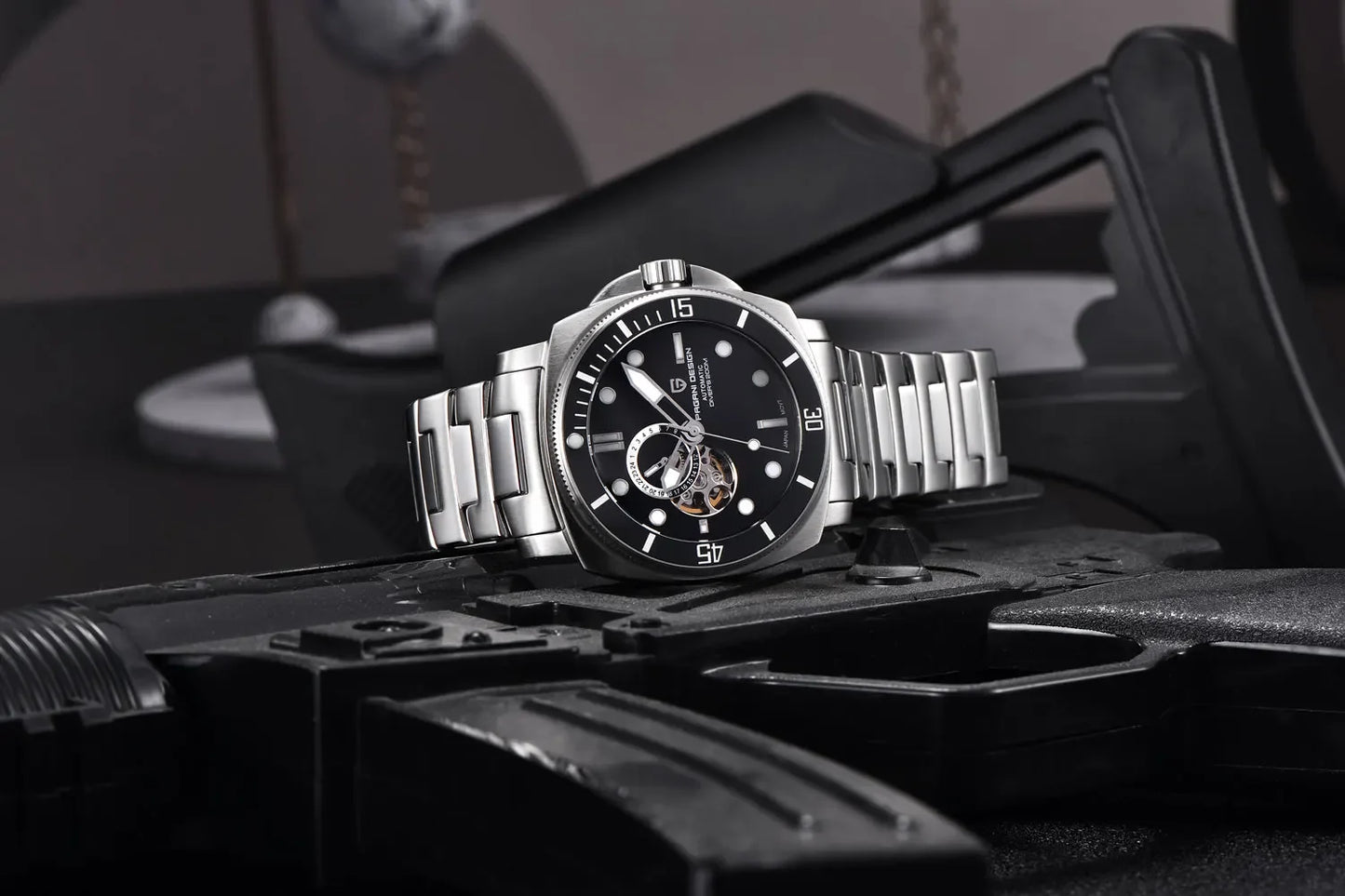 パガ-ニデザイン PD-1736 メンズ腕時計 日本製 SEIKO NH35自動巻きムーブメント ミリタリー PAGANI DESIGN PD-1736