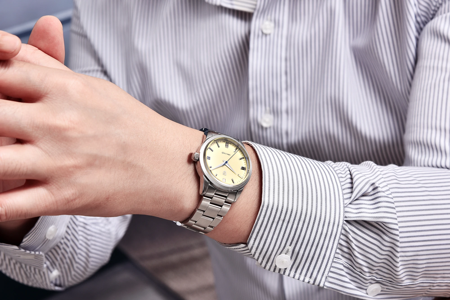 パガ-ニデザイン メンズ腕時計 SEIKO 日本製 ムーブメント VH31 ダイバーズ クォーツ ケース 付き 防水 ビジネス 仕事用 ドレスウォッチ ステンレススチール ベルト サファイアガラス PAGANI DESIGN PD-1731