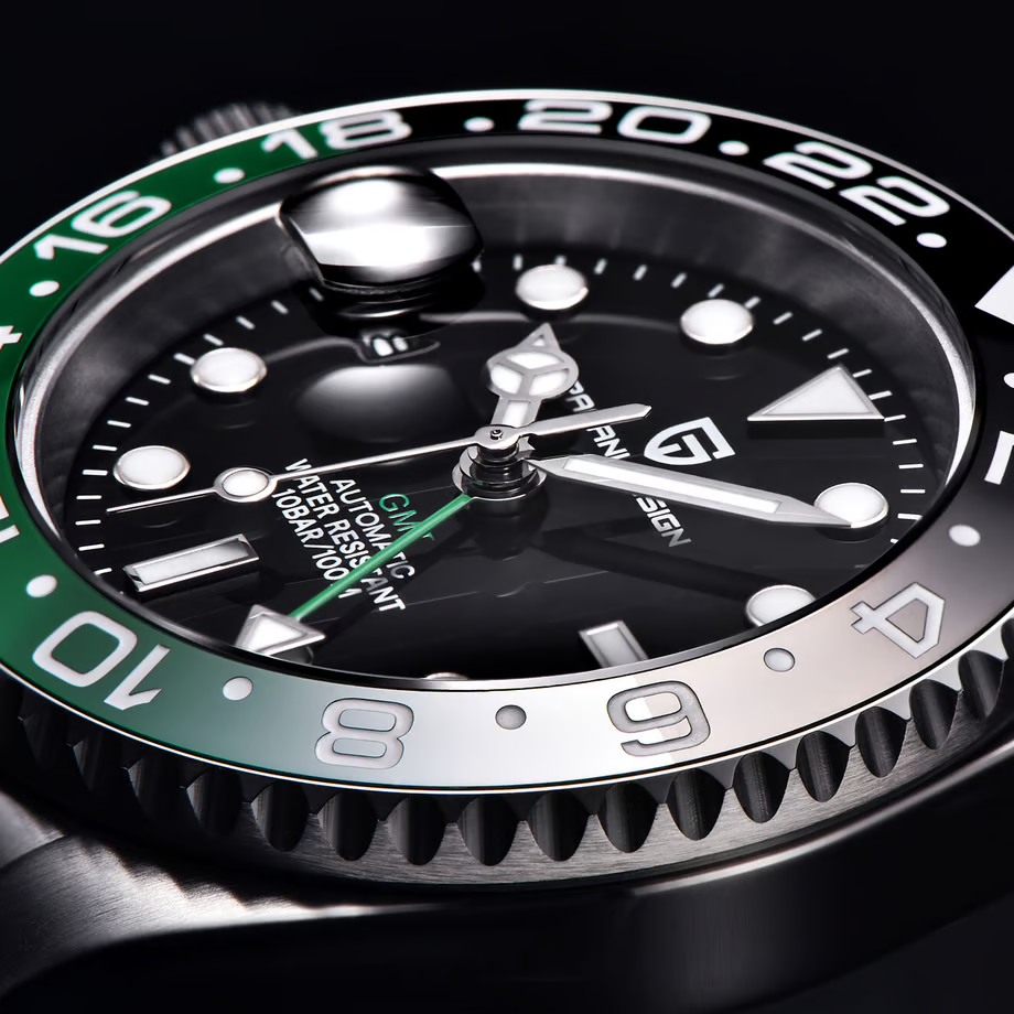 パガ-ニデザイン PD-1662 メンズ腕時計 GMT針 自動巻きムーブメント  GMTマスター PAGANI DESIGN