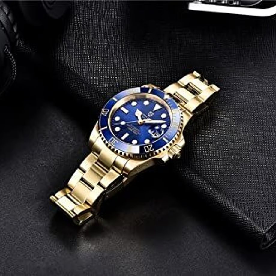 パガ-ニデザイン メンズ腕時計 日本製 SEIKO NH35 ムーブメント サブマリーナー ダイバーズ 自動巻き 機械式 ケース 付き 防水 セラミックベゼル ビジネス 仕事用 ドレスウォッチ ステンレススチール ベルト サファイアガラス PAGANI DESIGN PD-1661