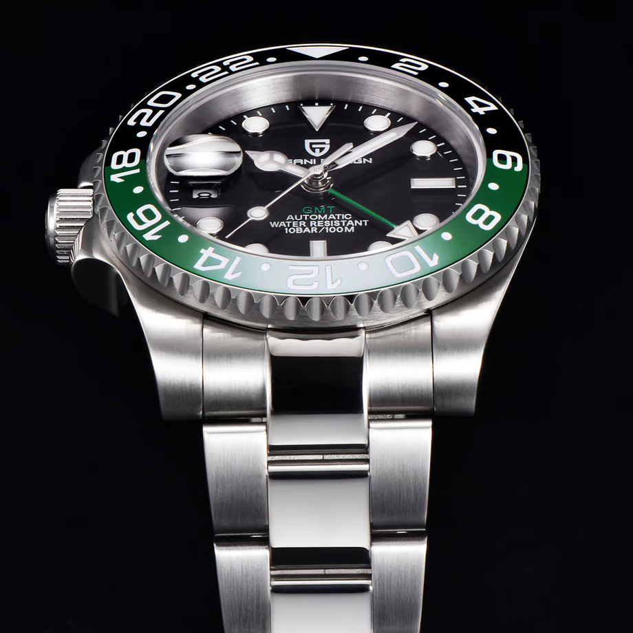 パガ-ニデザイン PD-1662 メンズ腕時計 GMT針 自動巻きムーブメント  GMTマスター PAGANI DESIGN