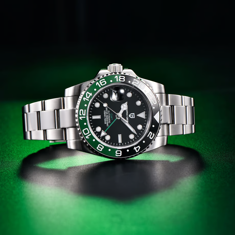 パガ-ニデザイン PD-1662 メンズ腕時計 GMT針 自動巻きムーブメント  GMTマスター PAGANI DESIGN