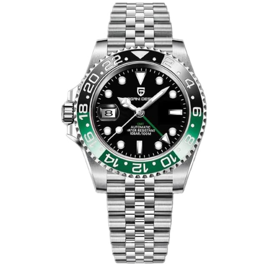 パガ-ニデザイン PD-1662 メンズ腕時計 GMT針 自動巻きムーブメント  GMTマスター PAGANI DESIGN