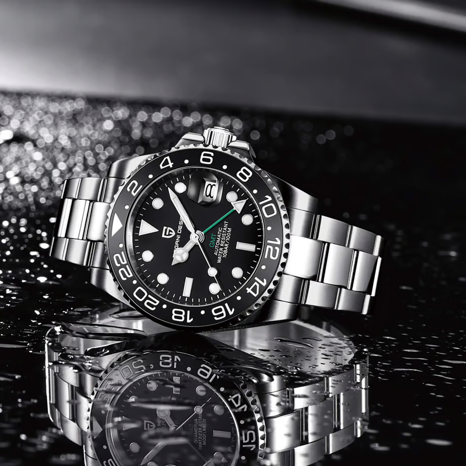 パガ-ニデザイン PD-1662 メンズ腕時計 GMT針 自動巻きムーブメント  GMTマスター PAGANI DESIGN