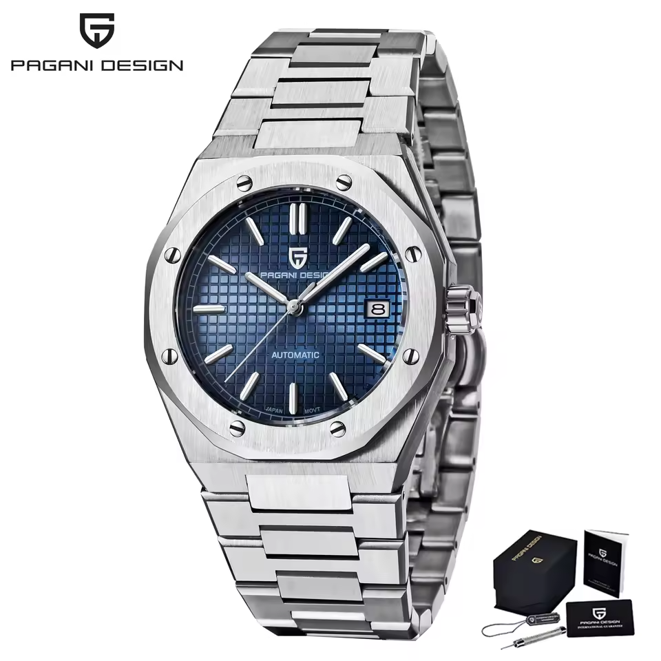 パガ-ニデザイン PD-1673 メンズ腕時計 日本製 SEIKO NH35自動巻きムーブメント ロイヤルオーク PAGANI DESIGN PD-1673