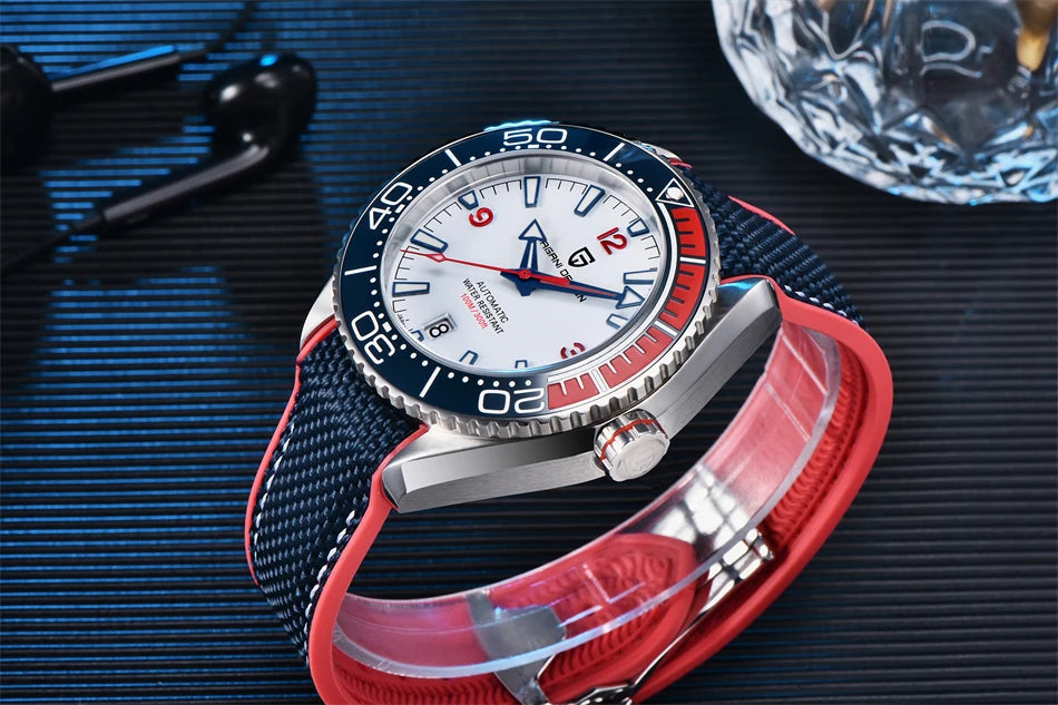 パガ－ニデザイン PD-1679 メンズ腕時計 日本製 SEIKO NH35 自動巻きムーブメント シーマスター PAGANI DESIGN PD-1679