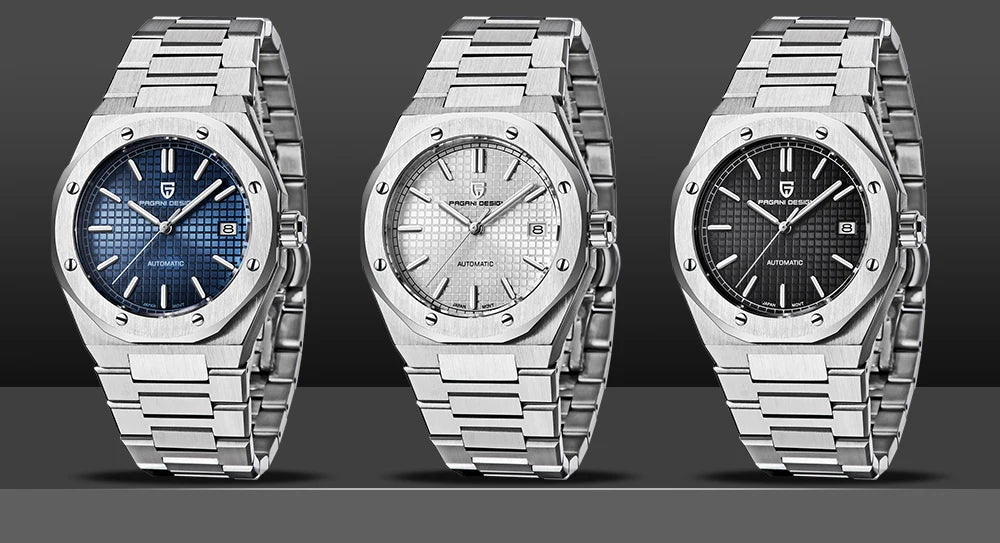 パガ－ニデザイン PD-1673 メンズ腕時計 日本製 SEIKO NH35自動巻きムーブメント ロイヤルオーク PAGANI DESIGN PD-1673