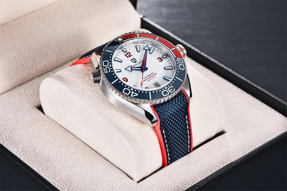 パガ－ニデザイン PD-1679 メンズ腕時計 日本製 SEIKO NH35 自動巻きムーブメント シーマスター PAGANI DESIGN PD-1679