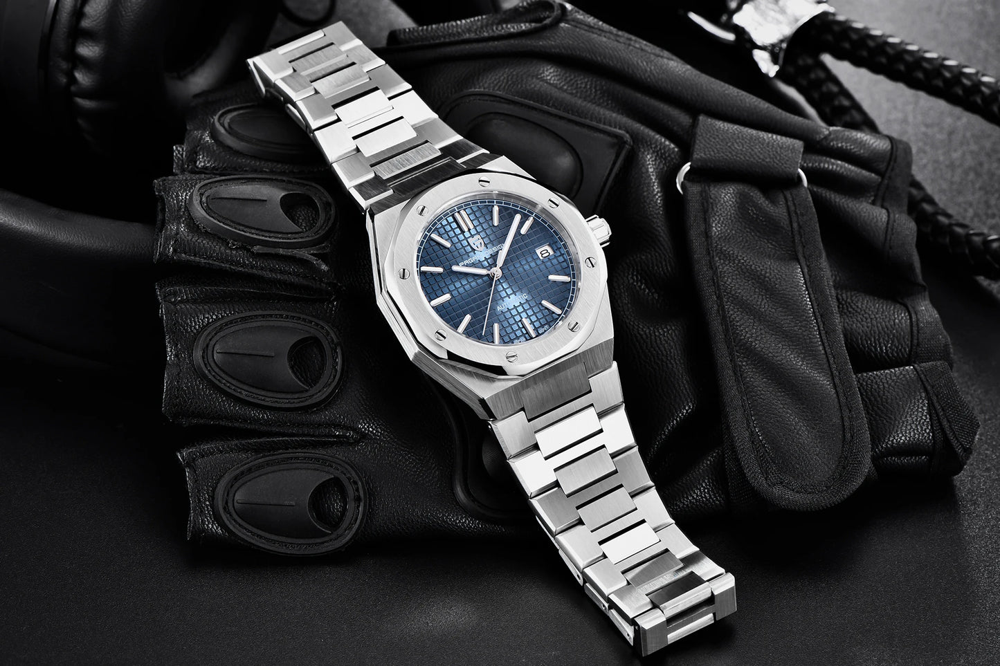 パガ－ニデザイン PD-1673 メンズ腕時計 日本製 SEIKO NH35自動巻きムーブメント ロイヤルオーク PAGANI DESIGN PD-1673