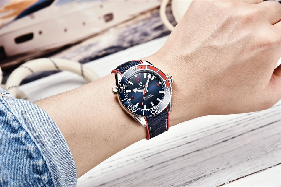 パガ－ニデザイン PD-1679 メンズ腕時計 日本製 SEIKO NH35 自動巻きムーブメント シーマスター PAGANI DESIGN PD-1679