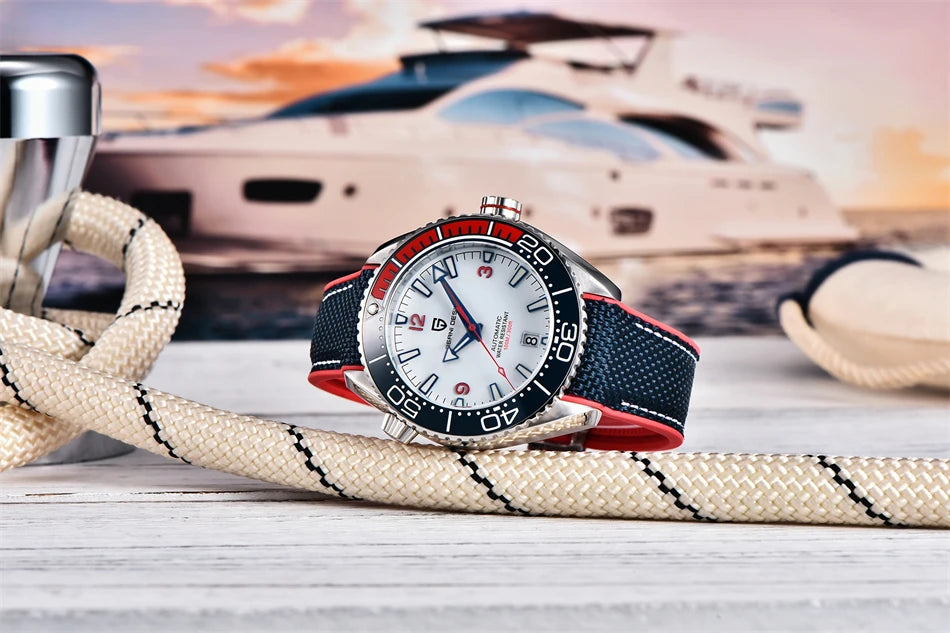 パガ－ニデザイン PD-1679 メンズ腕時計 日本製 SEIKO NH35 自動巻きムーブメント シーマスター PAGANI DESIGN PD-1679