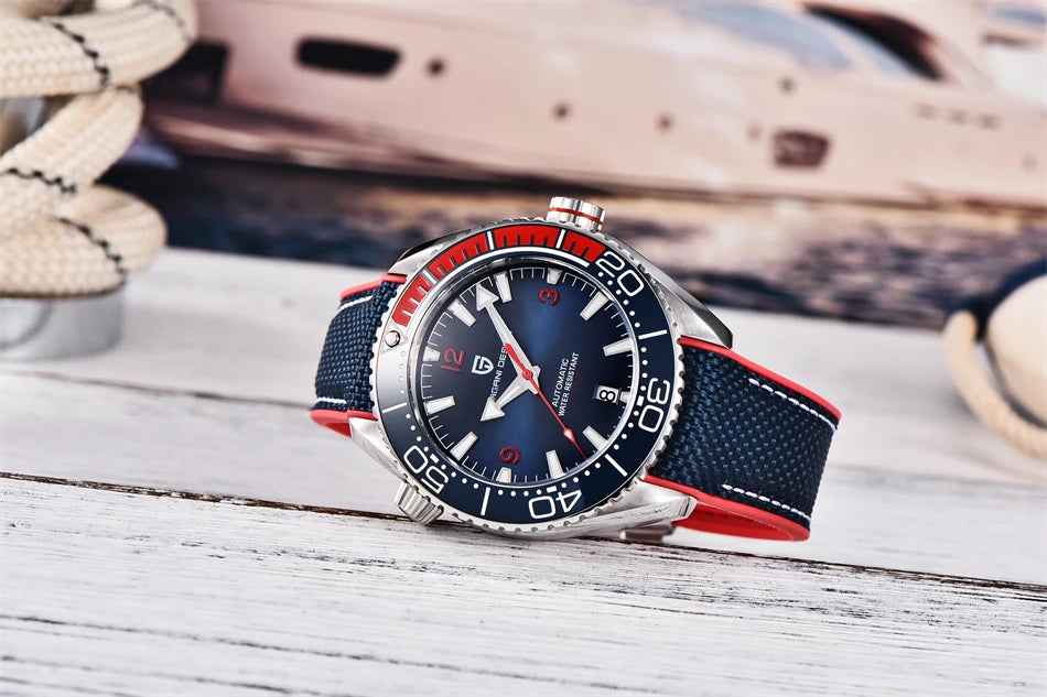 パガ－ニデザイン PD-1679 メンズ腕時計 日本製 SEIKO NH35 自動巻きムーブメント シーマスター PAGANI DESIGN PD-1679