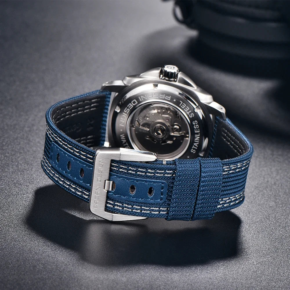 パガ－ニデザイン PD-1736 メンズ腕時計 日本製 SEIKO NH35自動巻きムーブメント ミリタリー PAGANI DESIGN PD-1736