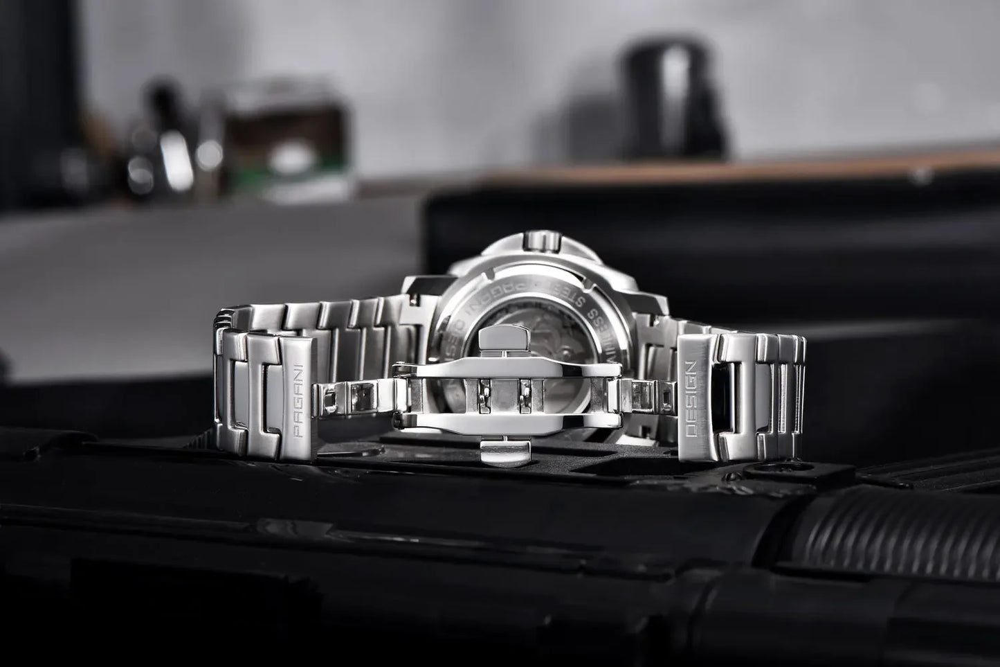 パガ－ニデザイン PD-1736 メンズ腕時計 日本製 SEIKO NH35自動巻きムーブメント ミリタリー PAGANI DESIGN PD-1736