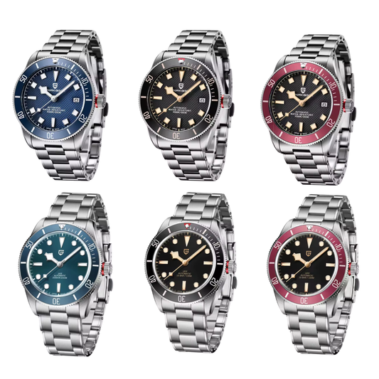パガ－ニデザイン PD-1671 メンズ腕時計 日本製 SEIKO NH35自動巻きムーブメント ブラックベイ PAGANI DESIGN PD-1671