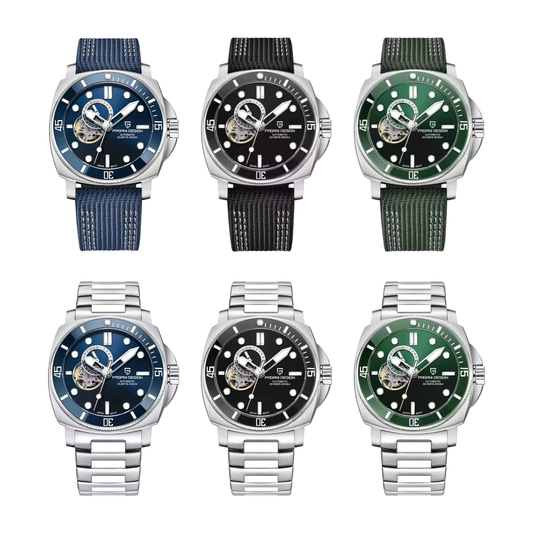 パガ－ニデザイン PD-1736 メンズ腕時計 日本製 SEIKO NH35自動巻きムーブメント ミリタリー PAGANI DESIGN PD-1736