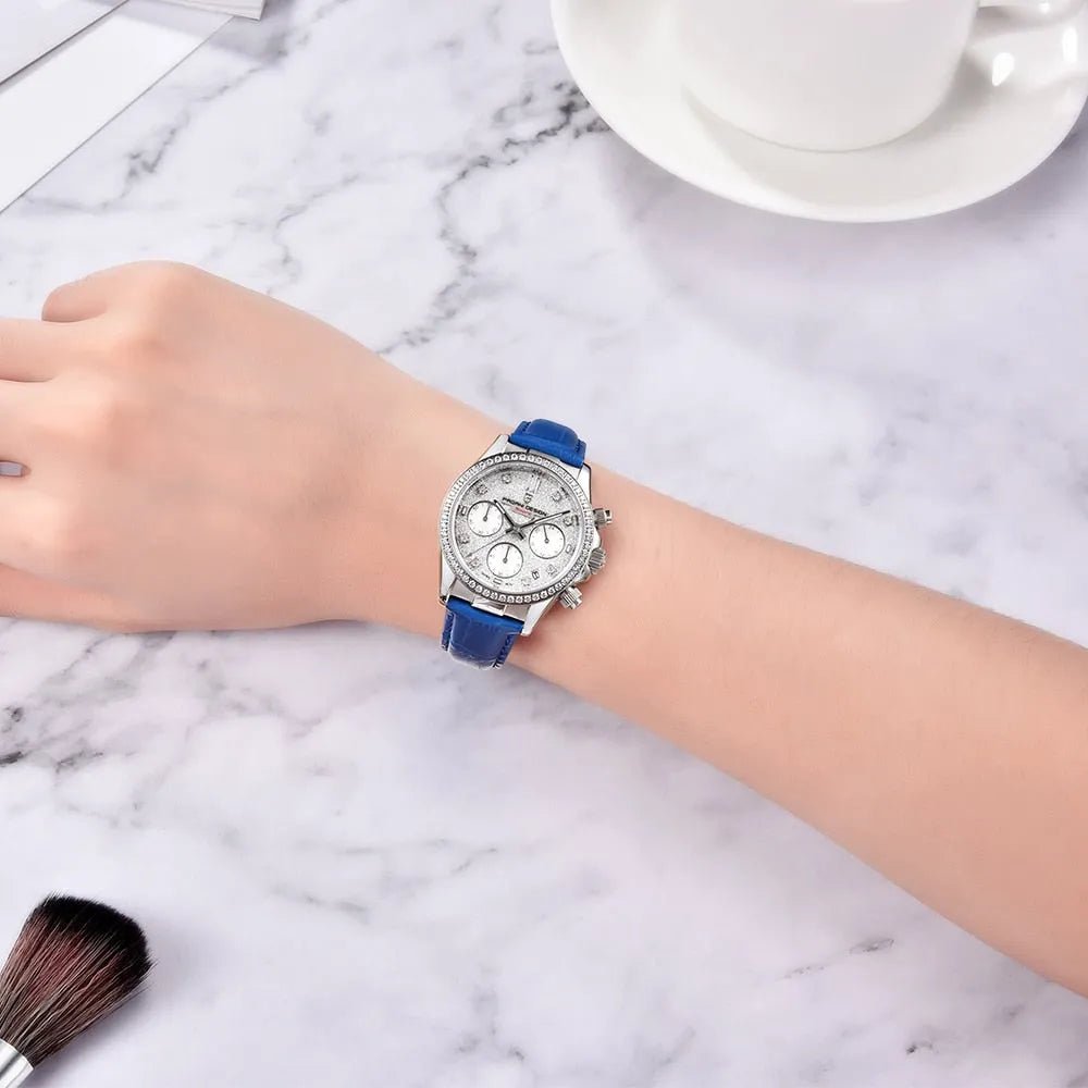 パガーニデザイン PD-1730 ブルー 着用イメージ（36mm）