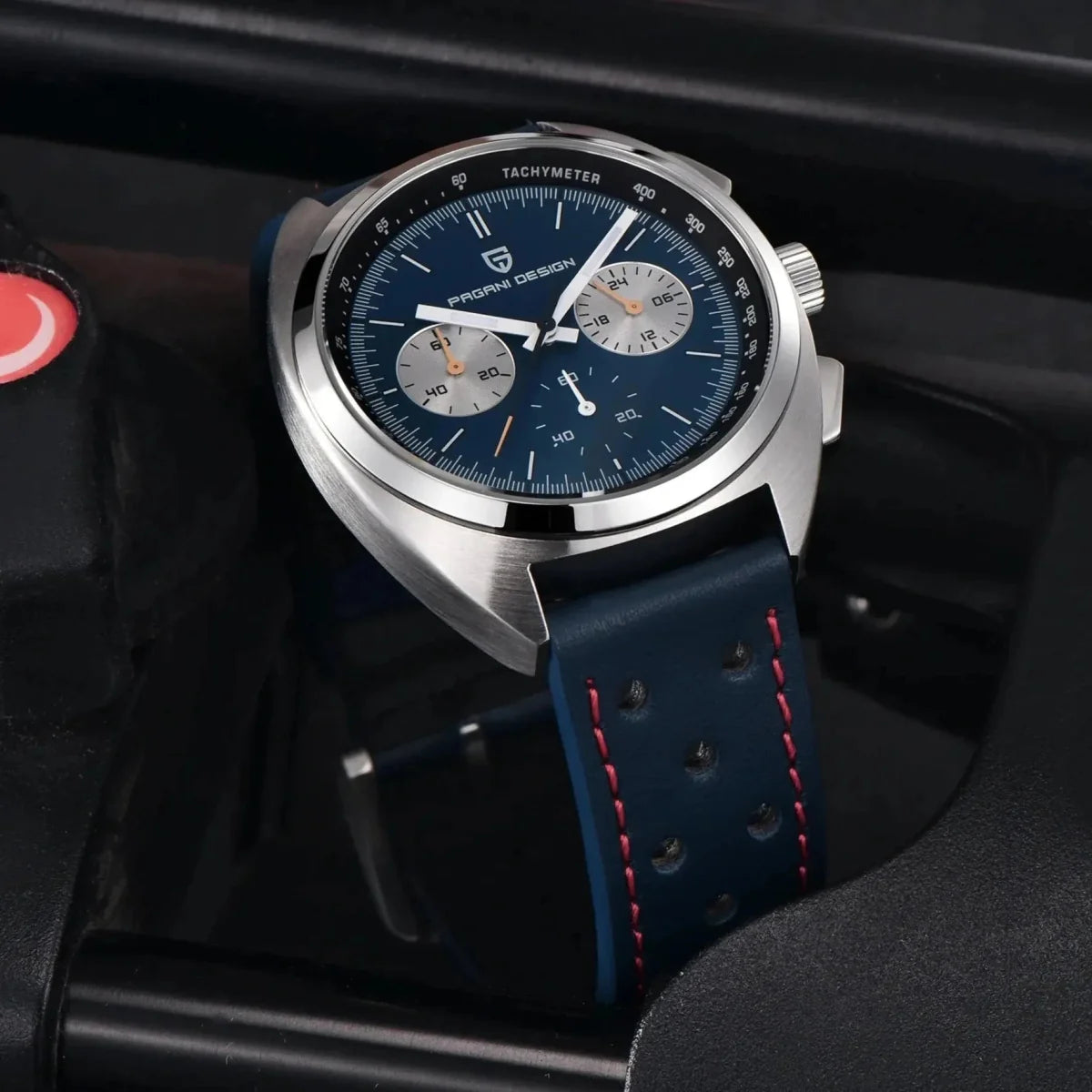 PAGANI DESIGN PD-1782 ブルー/レザー