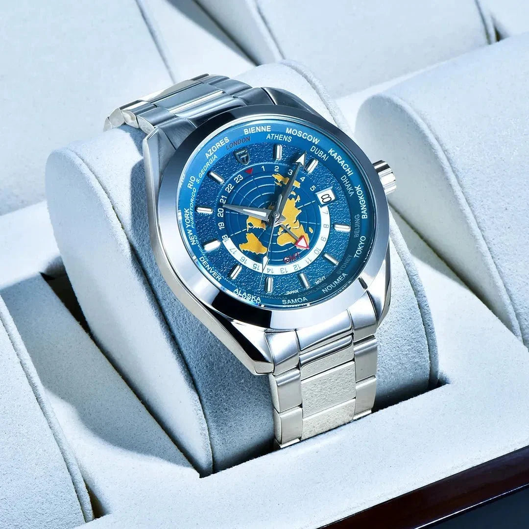 PAGANI DESIGN PD-1788 GMT ブルー