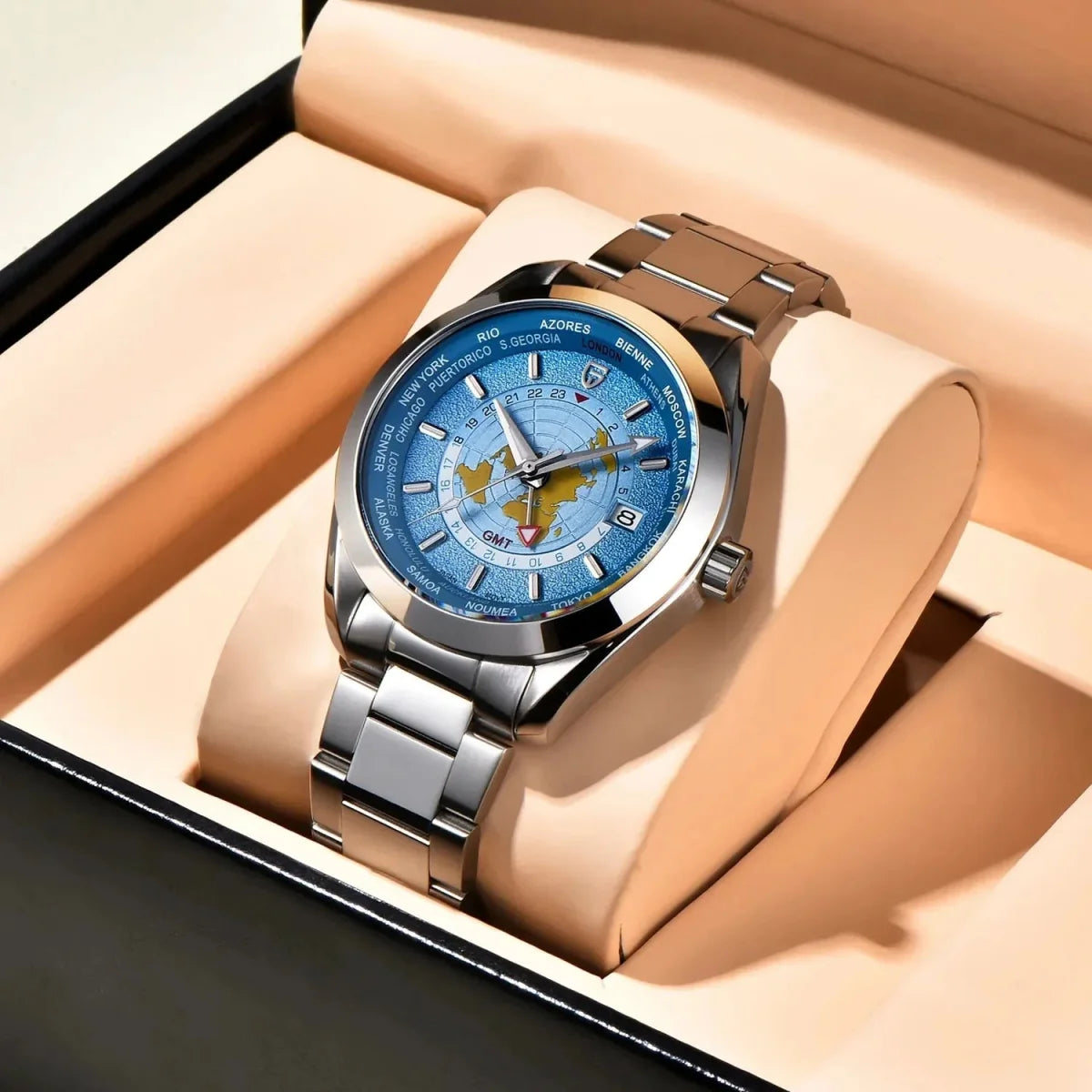 PAGANI DESIGN PD-1788 GMT スカイブルー